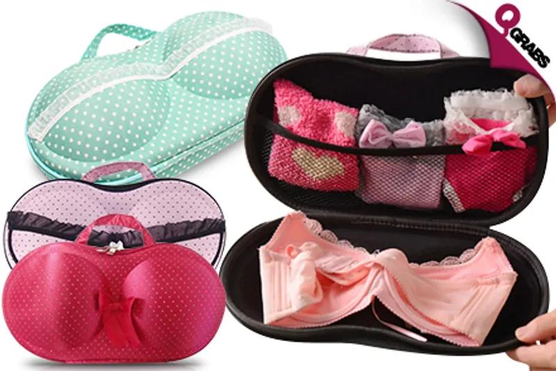 From QR39, Keep Your Delicates All In One Secure Place with a Travel Bra Organizer! (Up to QR178 Value)
